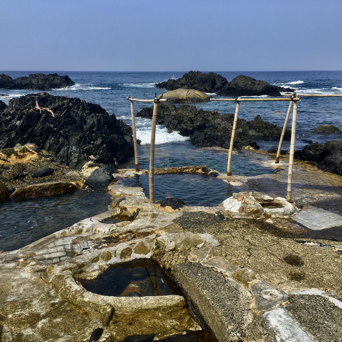 屋久島の平内海中温泉